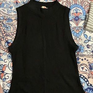 Ribbed dressy tank top